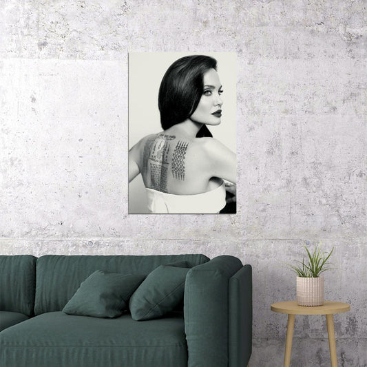 Angelina Jolie Movie Actress Sexy Model Star Poster Wall Art Print Home Wall Decor - xonomax