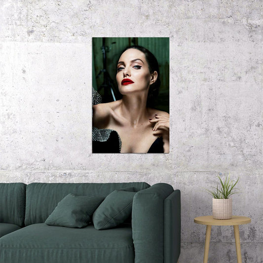Angelina Jolie Movie Actress Sexy Model Star Poster Wall Art Print Home Wall Decor - xonomax