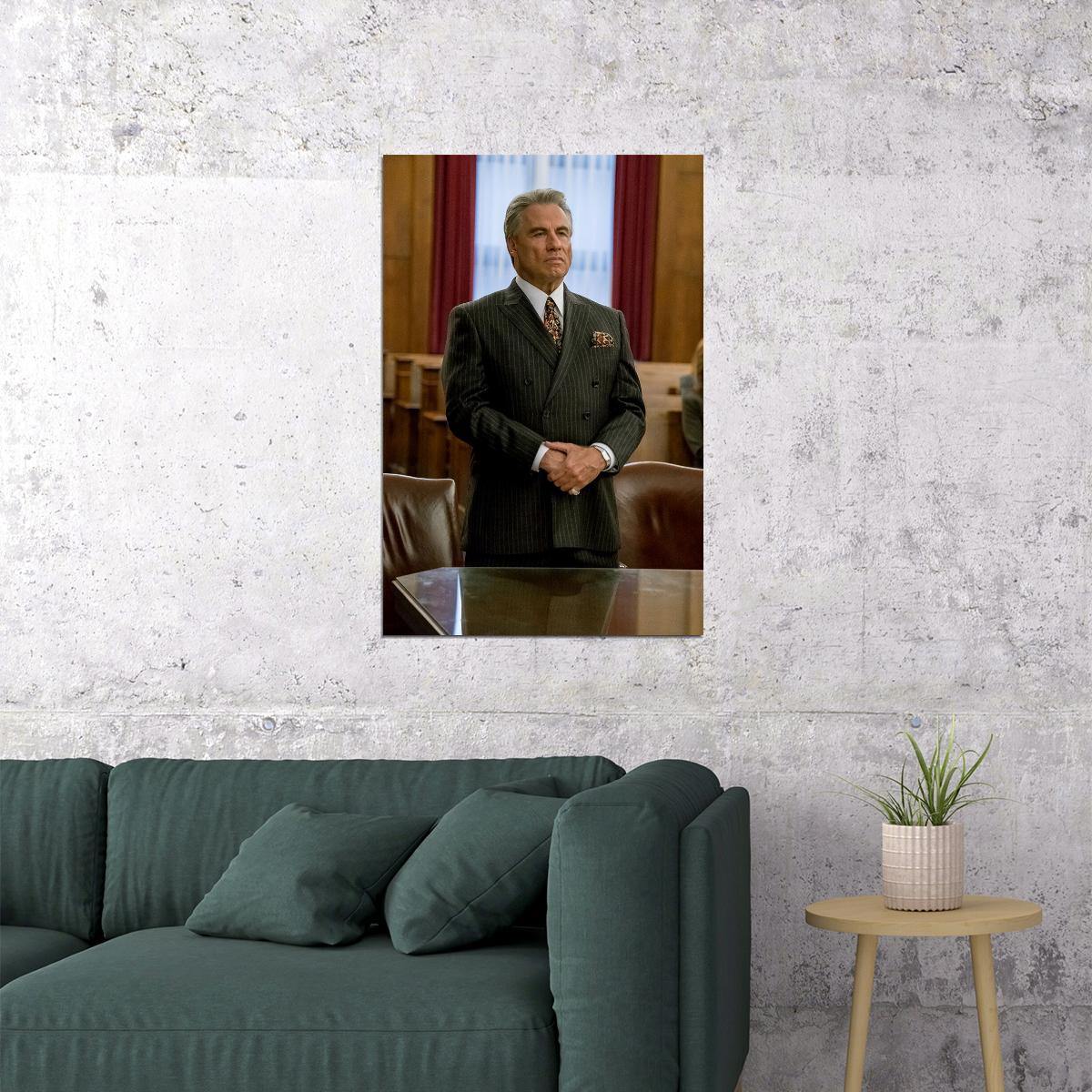Gotti Movie Kevin Connolly John Travolta John Gotti Crime Poster Wall Art Print Home Wall Decor - xonomax