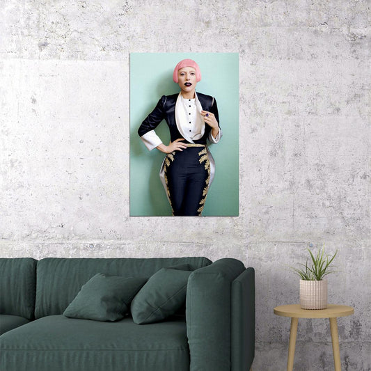Lady Gaga Rap Music Singer Star Actor Poster Wall Art Print Home Wall Decor - xonomax