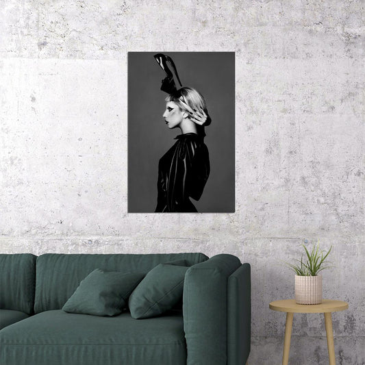 Lady Gaga Rap Music Singer Star Musician Poster Wall Art Print Home Wall Decor - xonomax