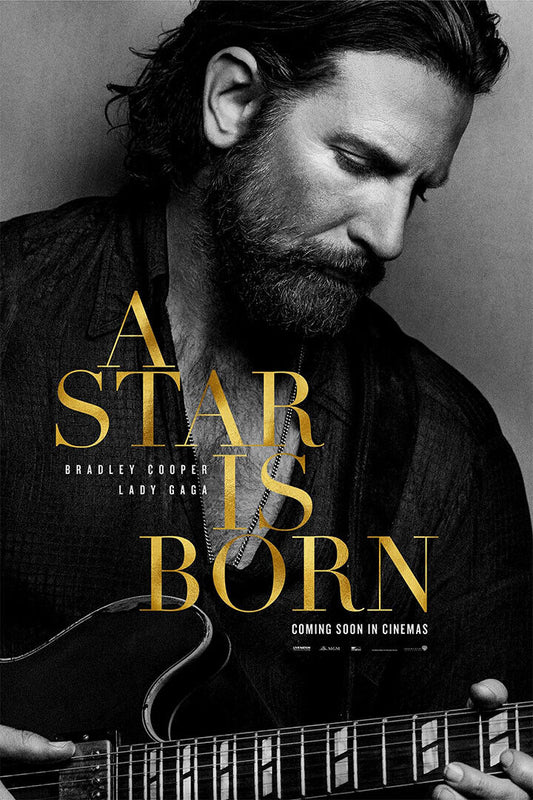 A Star Is Born Bradley Cooper Lady Gaga 2018 Movie Drama Poster Wall Art Print Home Wall Decor - xonomax