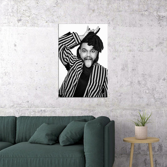 The Weeknd Ablum Cover Singer Musician Poster Wall Art Print Home Wall Decor - xonomax