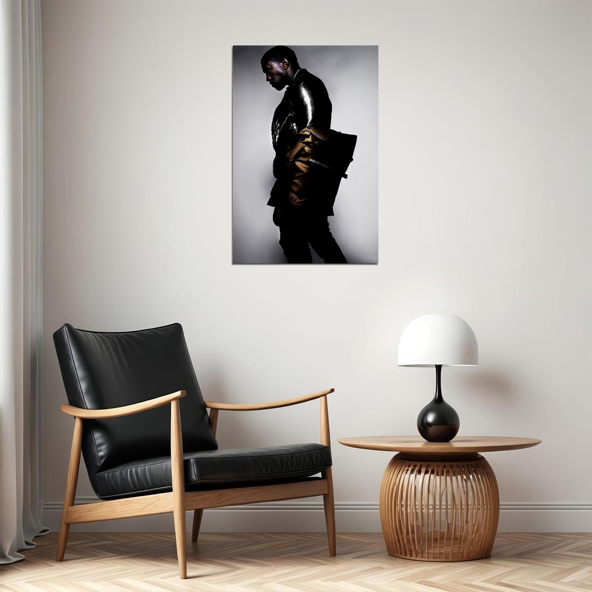 Kanye West Rapper Record Producer Singer Poster Wall Art Print Home Wall Decor - xonomax
