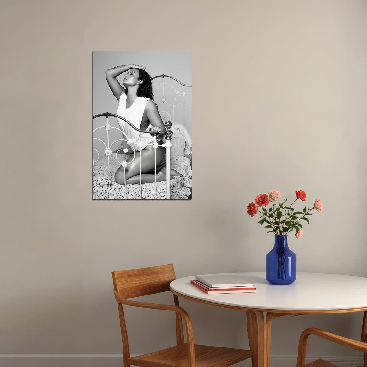 Demi Lovato Sexy Actress Singer Star Famous Singer Poster Wall Art Print Home Wall Decor - xonomax