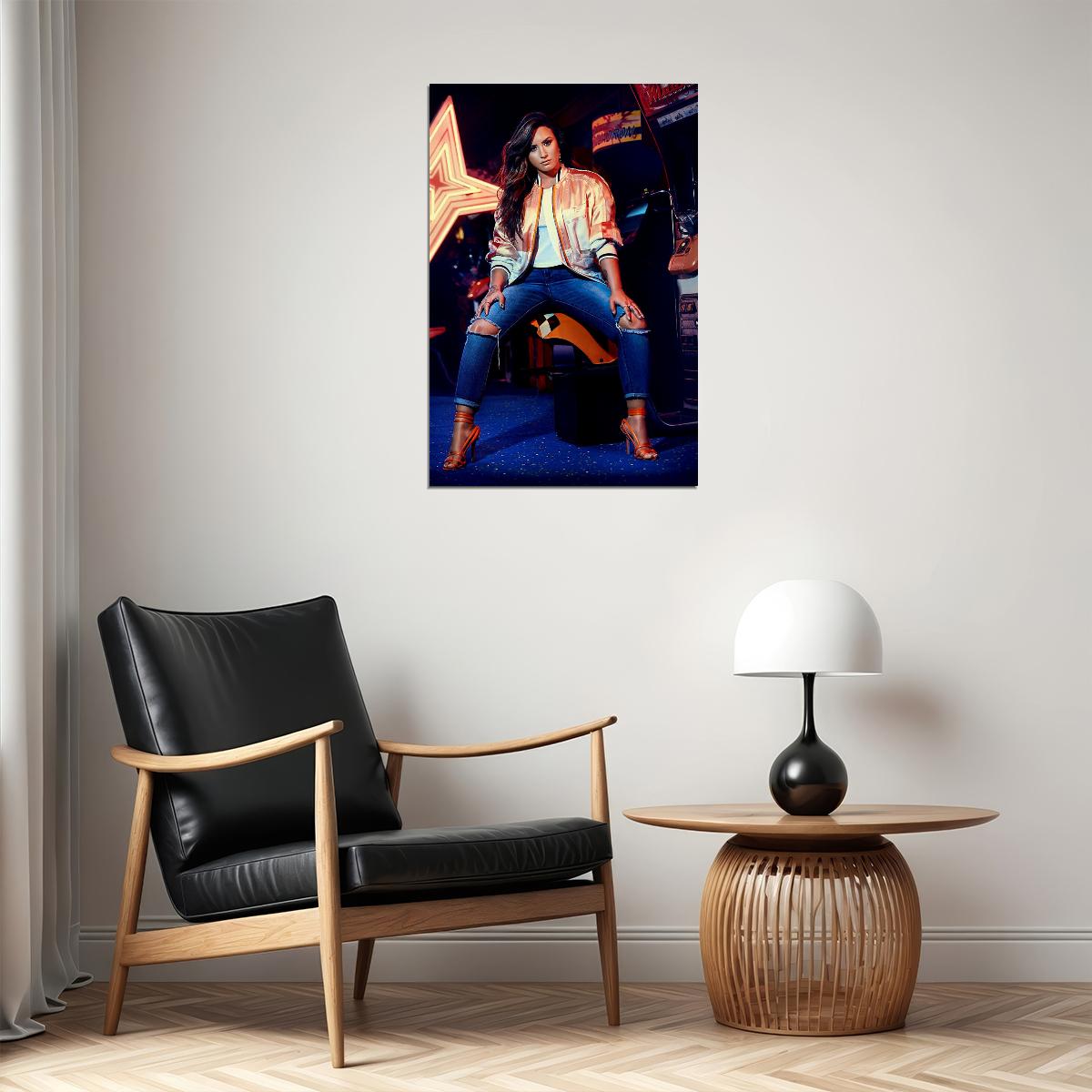 Demi Lovato Sexy Actress Singer Star Beautiful Model Poster Wall Art Print Home Wall Decor - xonomax