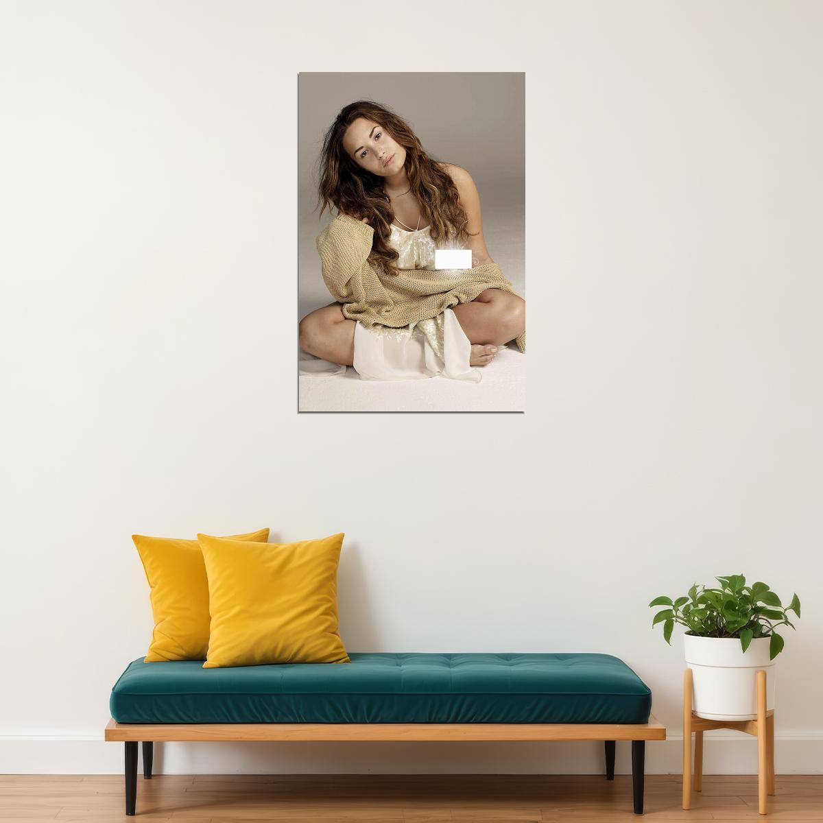 Demi Lovato Sexy Actress Singer Star Poster Wall Art Print Home Wall Decor - xonomax