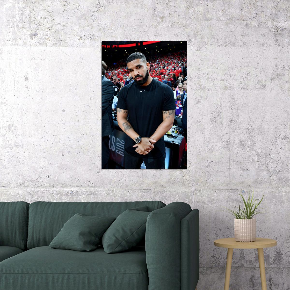 Drake Music Rapper Cover Celebrity Singer Picture Poster Wall Art Print Home Wall Decor - xonomax
