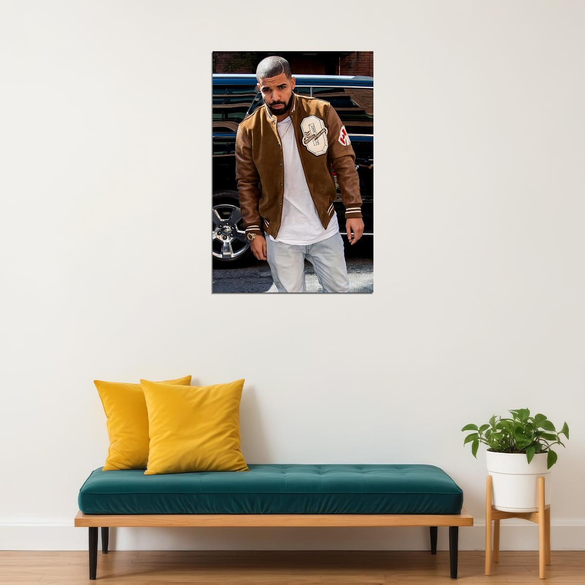 Drake Music Album Hip Hop Musician Singer Poster Wall Art Print Home Wall Decor - xonomax