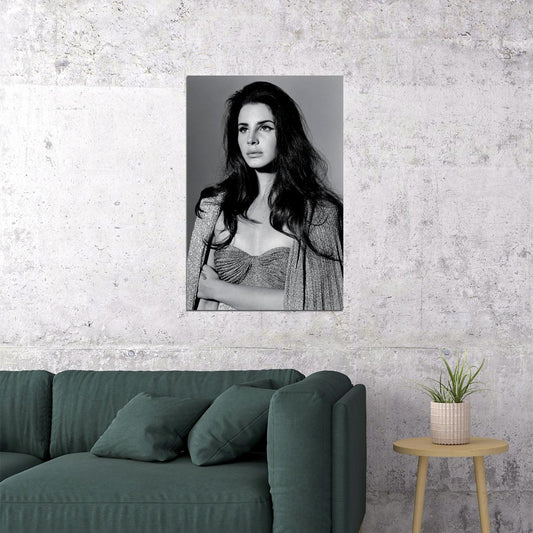 Lana Del Rey Songwriter Singer Artist Poster Wall Art Print Home Wall Decor - xonomax