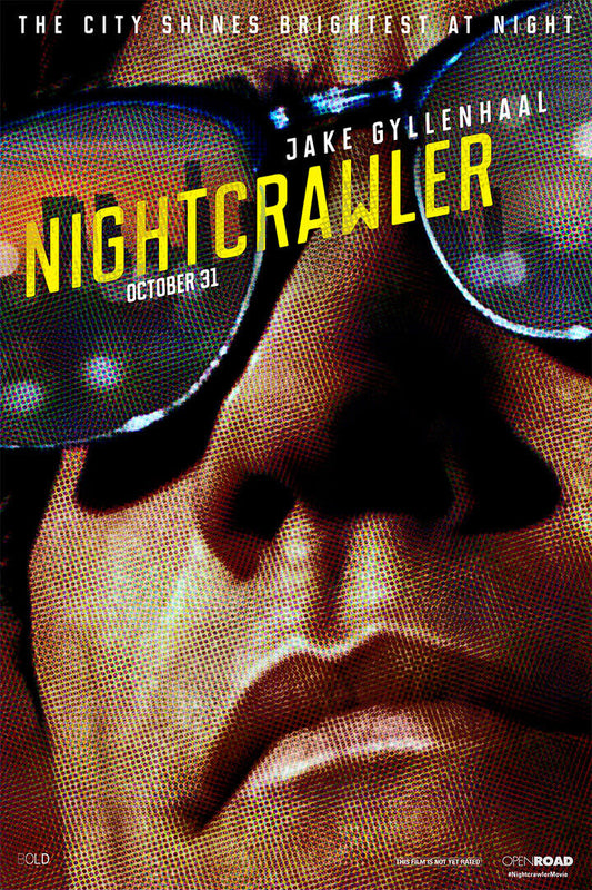 Nightcrawler 2014 Classic Movie Jake Gyllenhaal Crime Poster Wall Art Print Home Wall Decor - xonomax