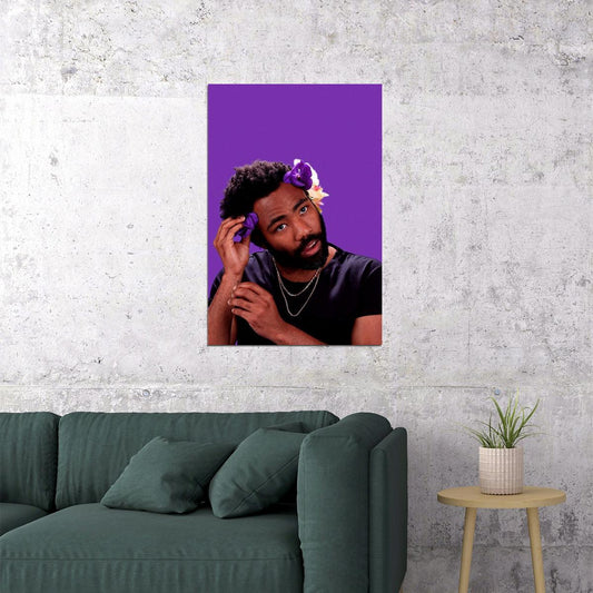 Childish Gambino Rap Album Star Singer Poster Wall Art Print Home Wall Decor - xonomax