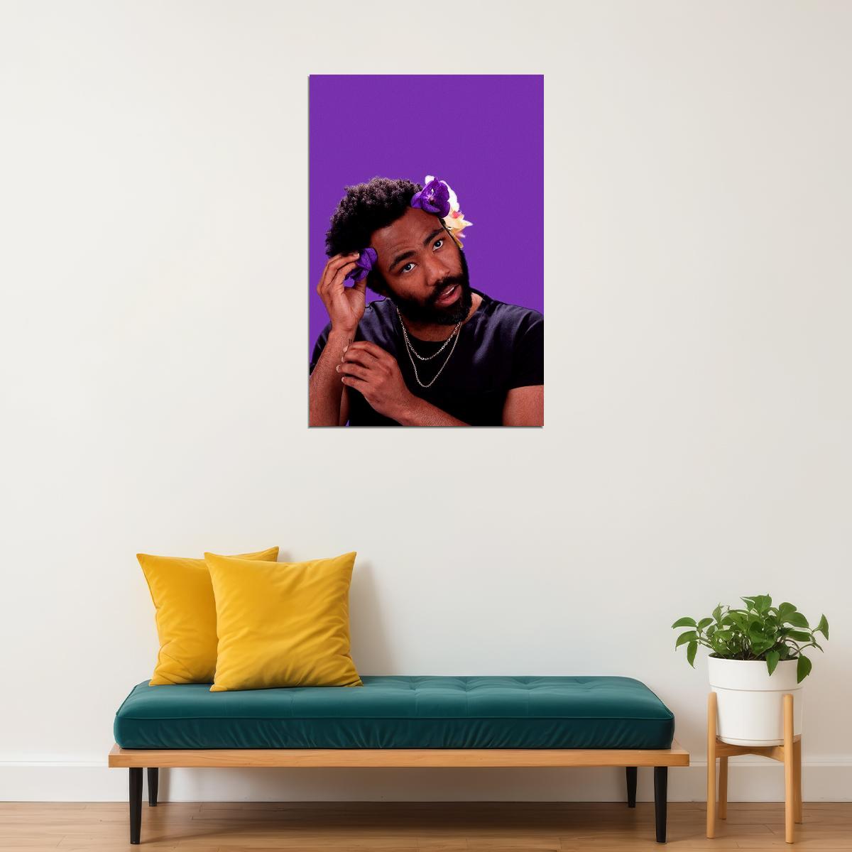 Childish Gambino Rap Album Star Singer Poster Wall Art Print Home Wall Decor - xonomax
