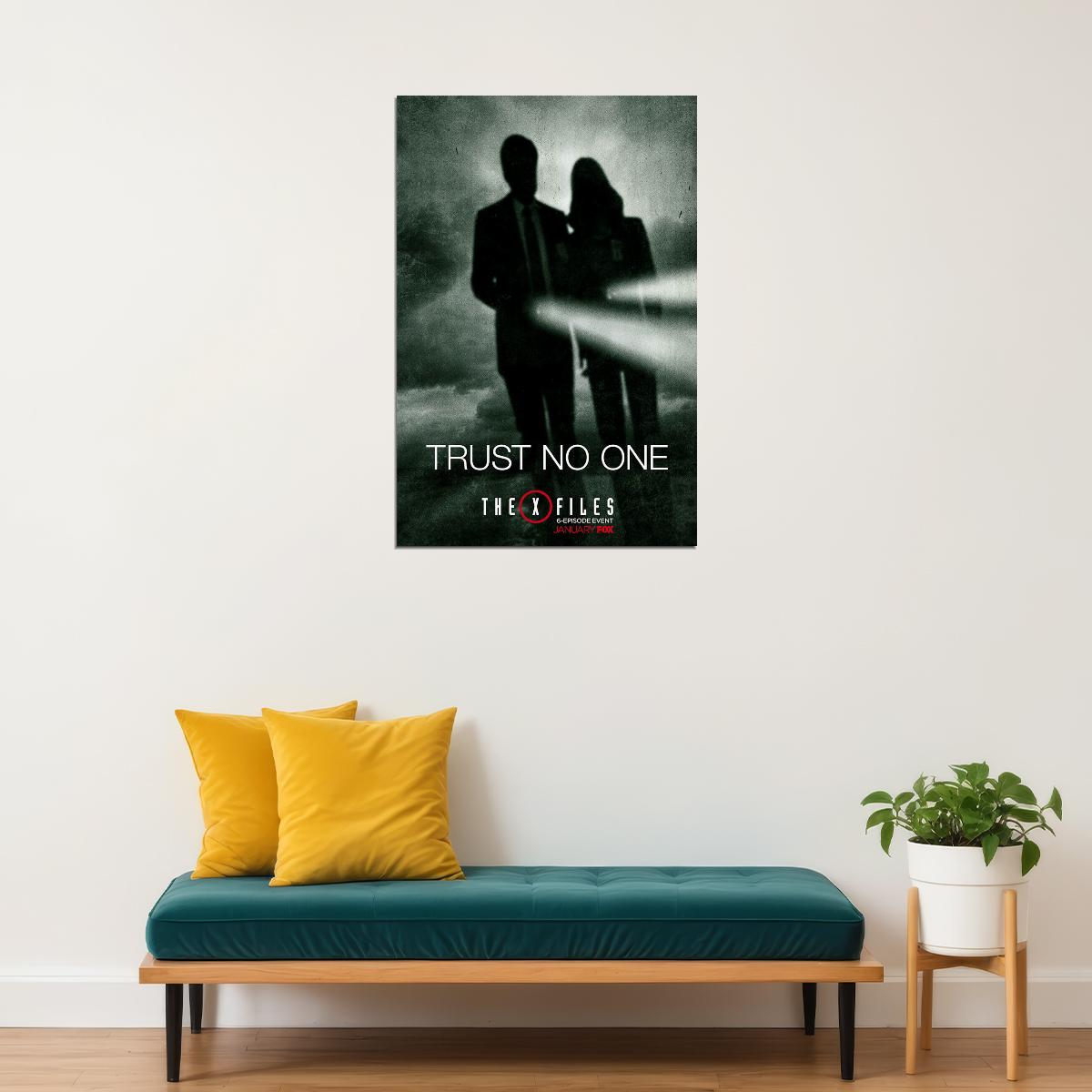 The X Files 11th Tv Season Thriller Drama Mystery Poster Wall Art Print Home Wall Decor - xonomax