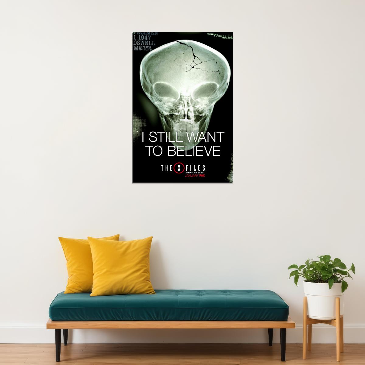 The X Files 11th Tv Season Drama Mystery Thriller Poster Wall Art Print Home Wall Decor - xonomax