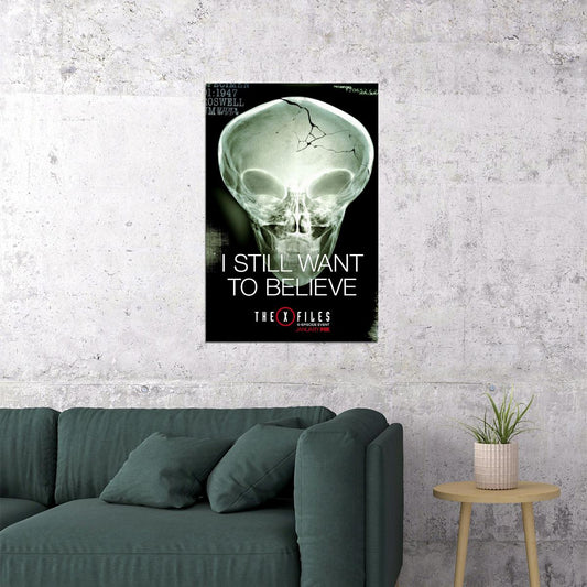 The X Files 11th Tv Season Drama Mystery Thriller Poster Wall Art Print Home Wall Decor - xonomax