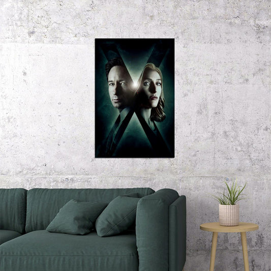 The X Files 11th Tv Season Science Fiction Crime Poster Wall Art Print Home Wall Decor - xonomax