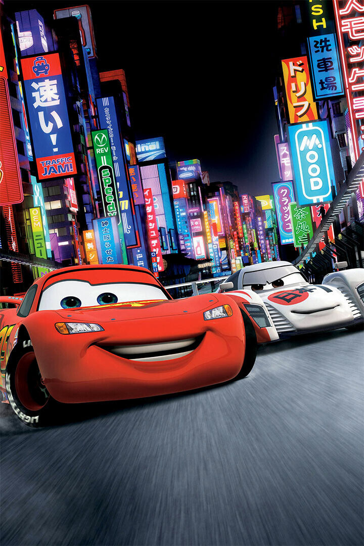 Cars 2 Movie Animation Comedy Action Poster Wall Art Print Home Wall Decor - xonomax