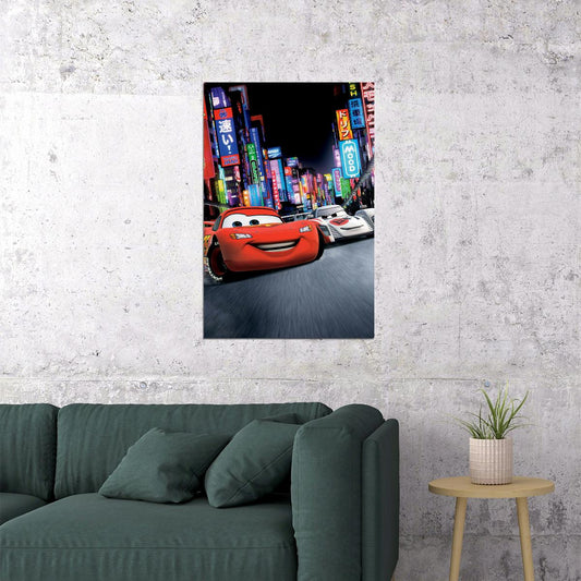 Cars 2 Movie Animation Comedy Action Poster Wall Art Print Home Wall Decor - xonomax