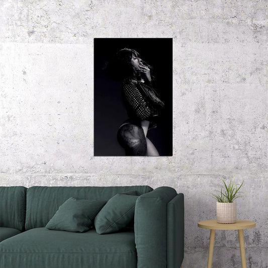 Cardi B American Fashion Female Rapper Poster Wall Art Print Home Wall Decor - xonomax