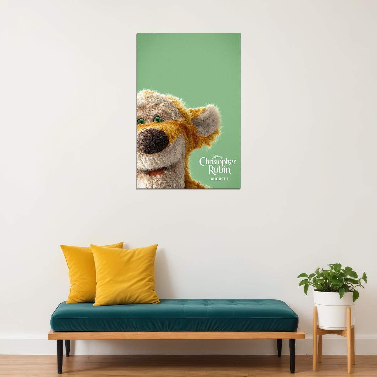 Christopher Robin 2018 Movie Fantasy Winnie The Pooh Action Poster Wall Art Print Home Wall Decor - xonomax