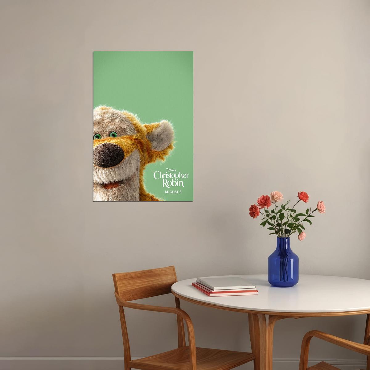 Christopher Robin 2018 Movie Fantasy Winnie The Pooh Action Poster Wall Art Print Home Wall Decor - xonomax