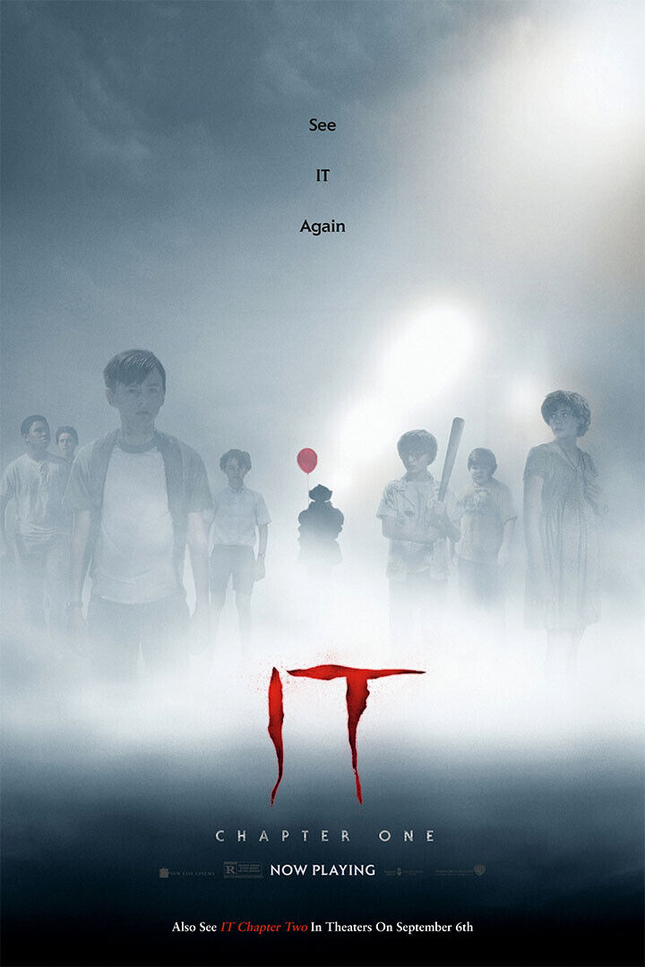 It Movie 2017 Stephen King Pennywise Horror Crime Poster Wall Art Print Home Wall Decor - xonomax