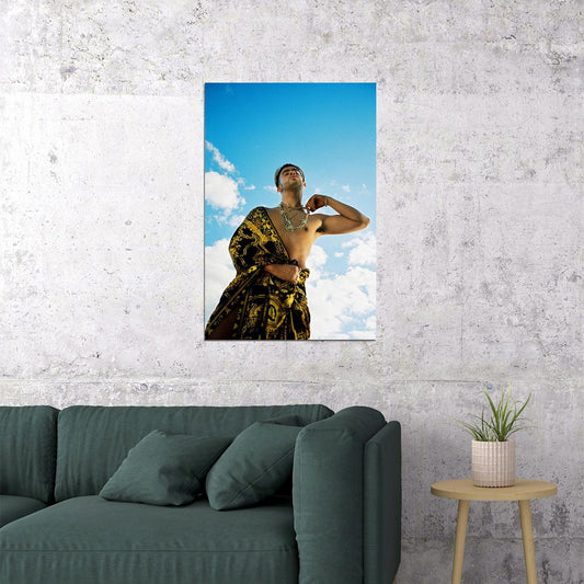 Bad Bunny 2018 Tour Trap Rap Music Singer Star Poster Wall Art Print Home Wall Decor - xonomax