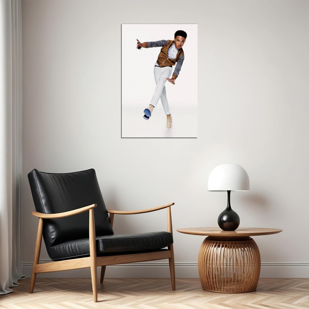 Chance The Rapper Famouse Music Songwriter Poster Wall Art Print Home Wall Decor - xonomax