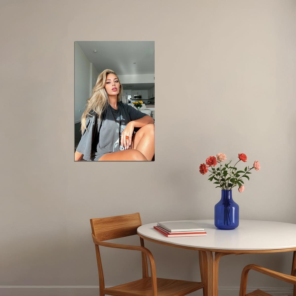 Alina Baraz Beauty Singer Music Star Picture Poster Wall Art Print Home Wall Decor - xonomax