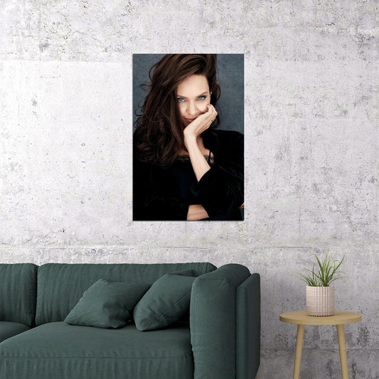 Angelina Jolie Sexy Actress Beautiful Model Poster Wall Art Print Home Wall Decor - xonomax