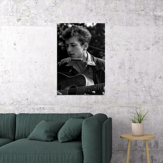 Bob Dylan Music Star Musician Singer Poster Wall Art Print Home Wall Decor - xonomax