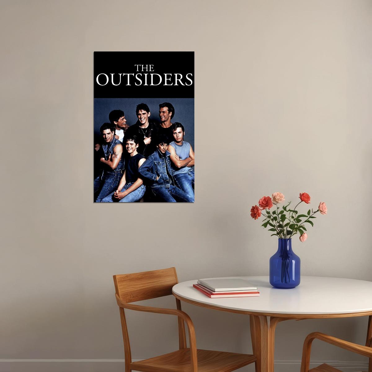 The Outsiders Movie Crime Dram Poster Wall Art Print Home Wall Decor - xonomax