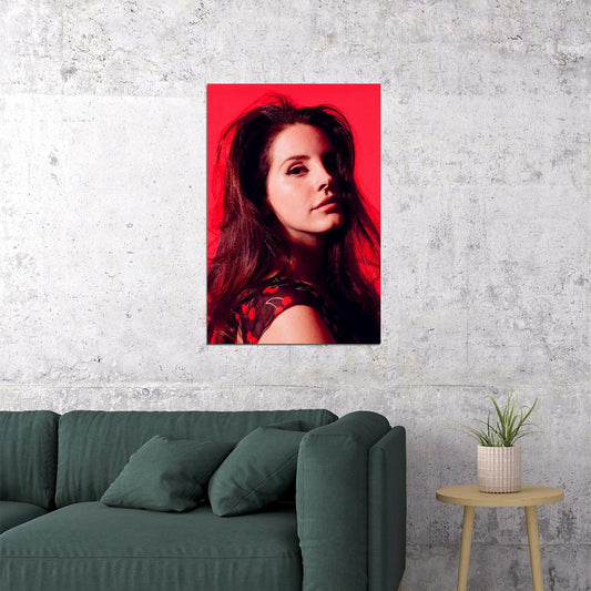 Lana Del Rey Music Star Singer Picture Poster Wall Art Print Home Wall Decor - xonomax