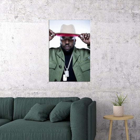 Outkast Big Boi American Hip Hop Music Singer Poster Wall Art Print Home Wall Decor - xonomax