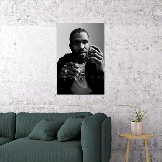 Frank Ocean Rap Hip Hop Music Singer Star Poster Wall Art Print Home Wall Decor - xonomax