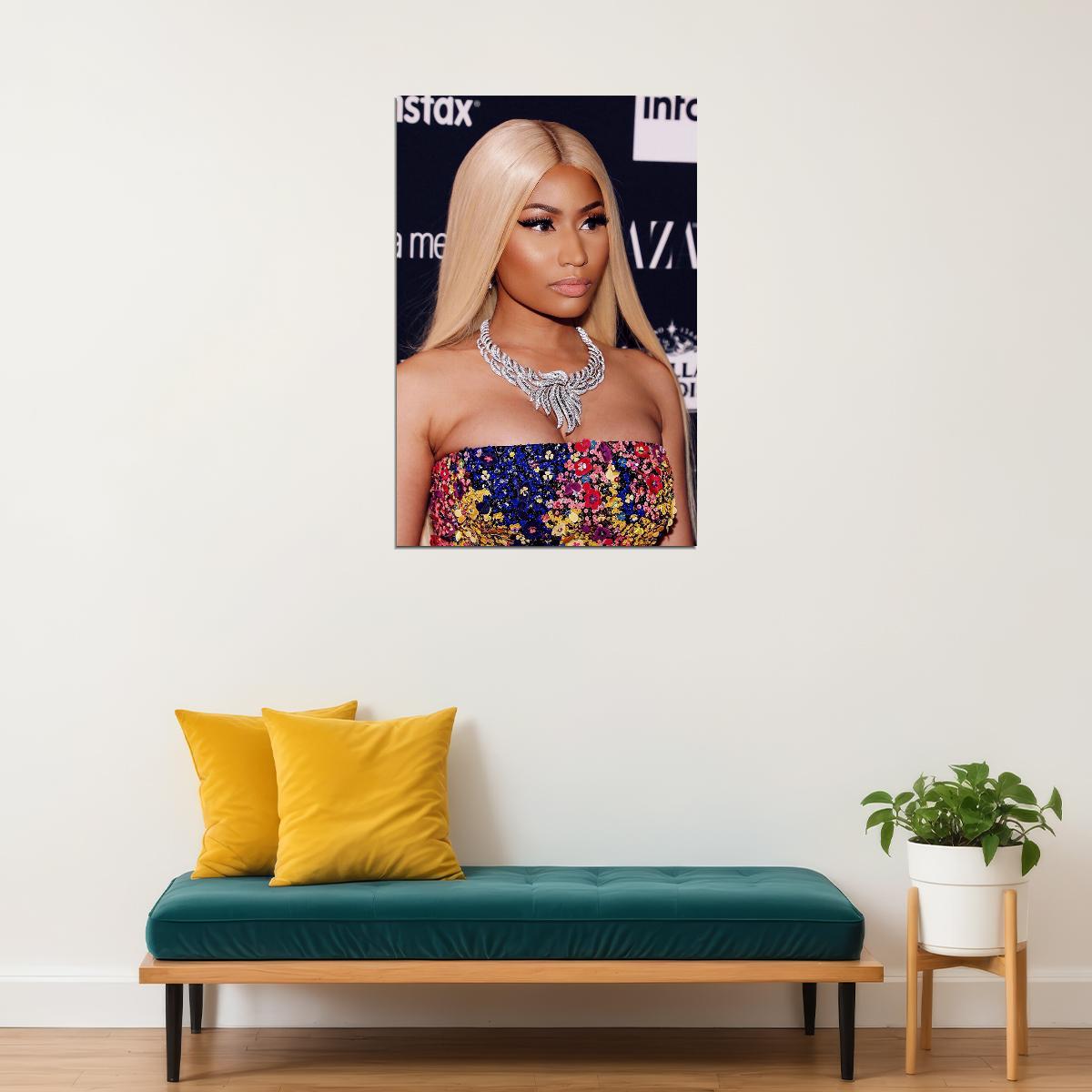 Nicki Minaj Anaconda Hip Hop Rap Star Sexy Model Singer Poster Wall Art Print Home Wall Decor - xonomax