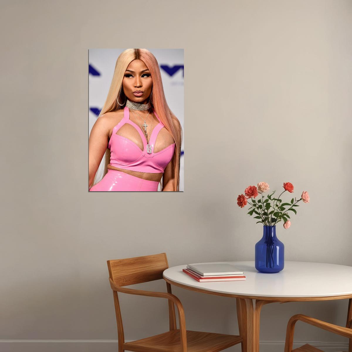 Nicki Minaj Anaconda Hip Hop Rap Star Sexy Model Icon Poster Wall Art Print Home Wall Decor - xonomax