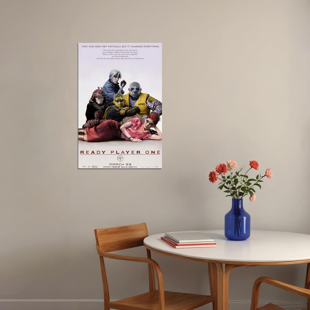 Ready Player One Movie Action Science Fiction Poster Wall Art Print Home Wall Decor - xonomax