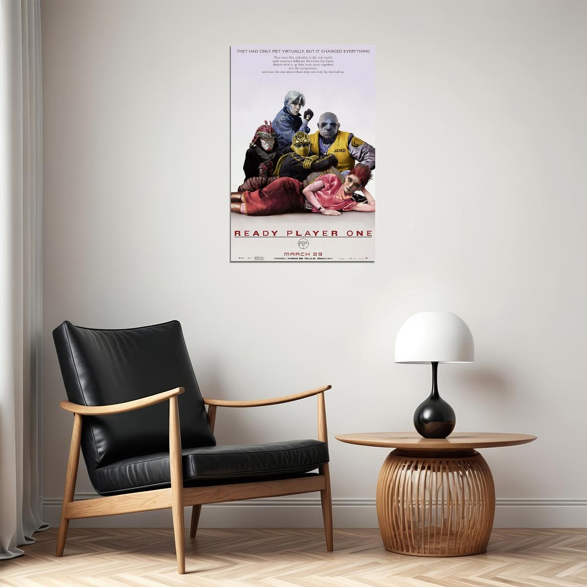 Ready Player One Movie Action Science Fiction Poster Wall Art Print Home Wall Decor - xonomax