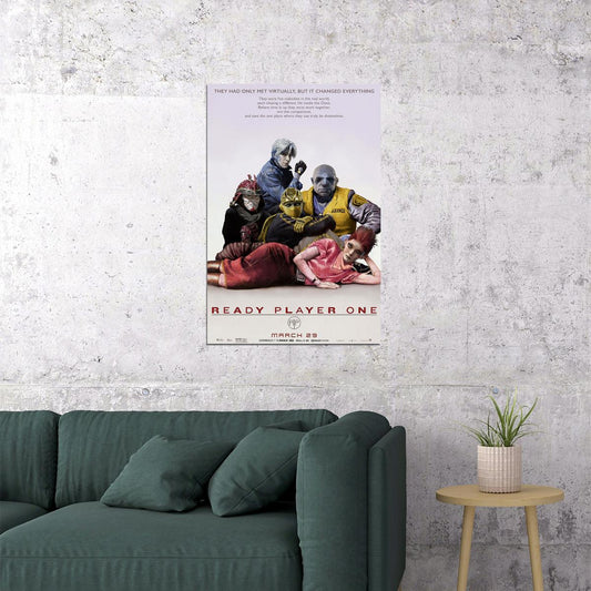 Ready Player One Movie Action Science Fiction Poster Wall Art Print Home Wall Decor - xonomax
