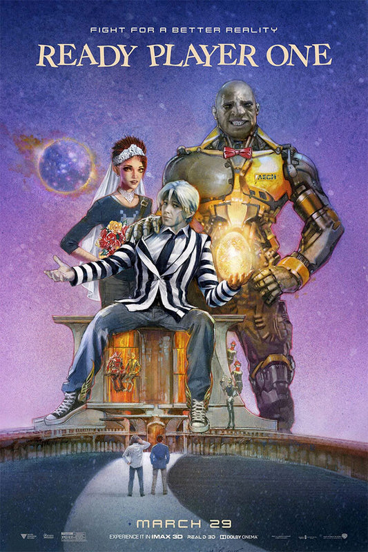 Ready Player One Movie Science Fiction Action Poster Wall Art Print Home Wall Decor - xonomax