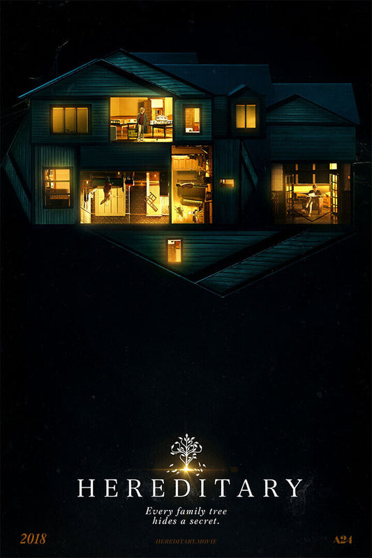 Hereditary Toni Collette Gabriel Byrne 2018 Horror Movie Poster Wall Art Print Home Wall Decor - xonomax