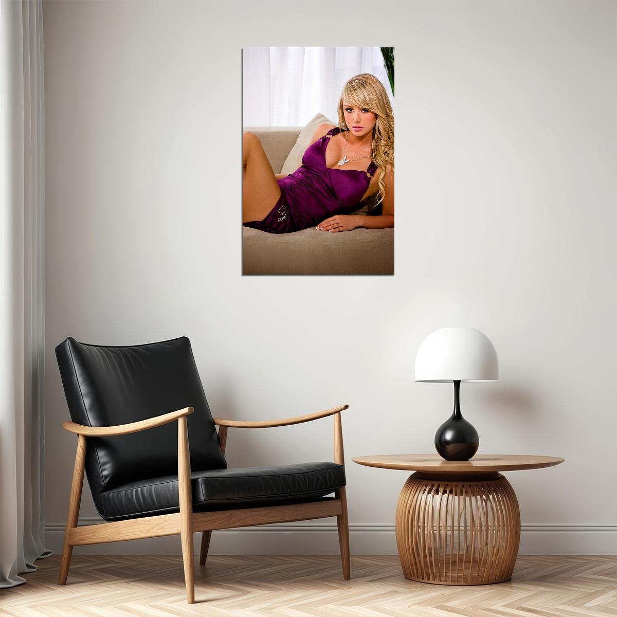 Sara Jean Underwood Movie Sexy Girl Poster Wall Art Print Home Wall Decor - xonomax