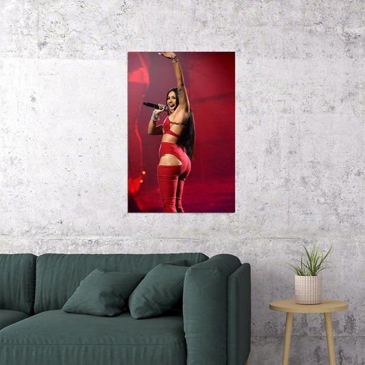 Cardi B Rap R&b Music Sexy Singer Rapper Artist Poster Wall Art Print Home Wall Decor - xonomax