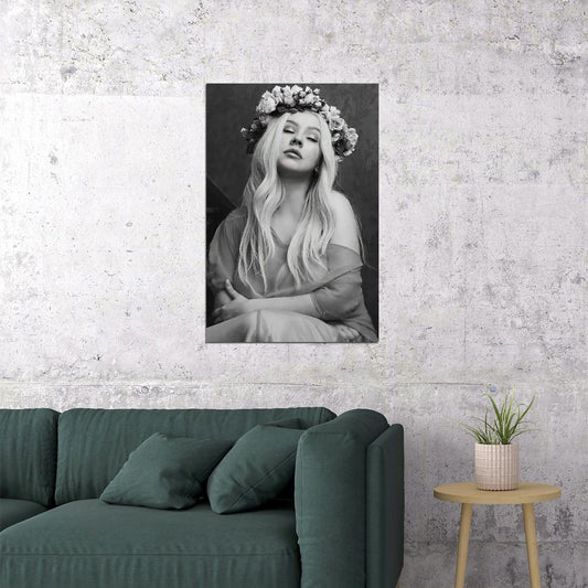 Christina Aguilera Liberation 2018 Music Album Poster Wall Art Print Home Wall Decor - xonomax