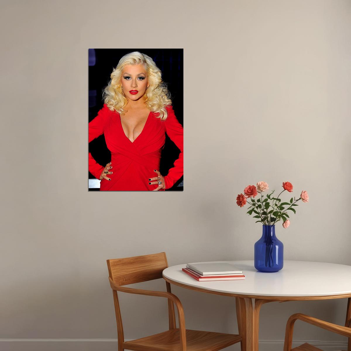 Christina Aguilera 2018 Songwriter Actor Producer Poster Wall Art Print Home Wall Decor - xonomax