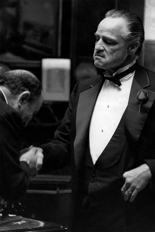 The Godfather Marlon Brando Al Pacino Classic Movie Action Poster Wall Art Print Home Wall Decor - xonomax