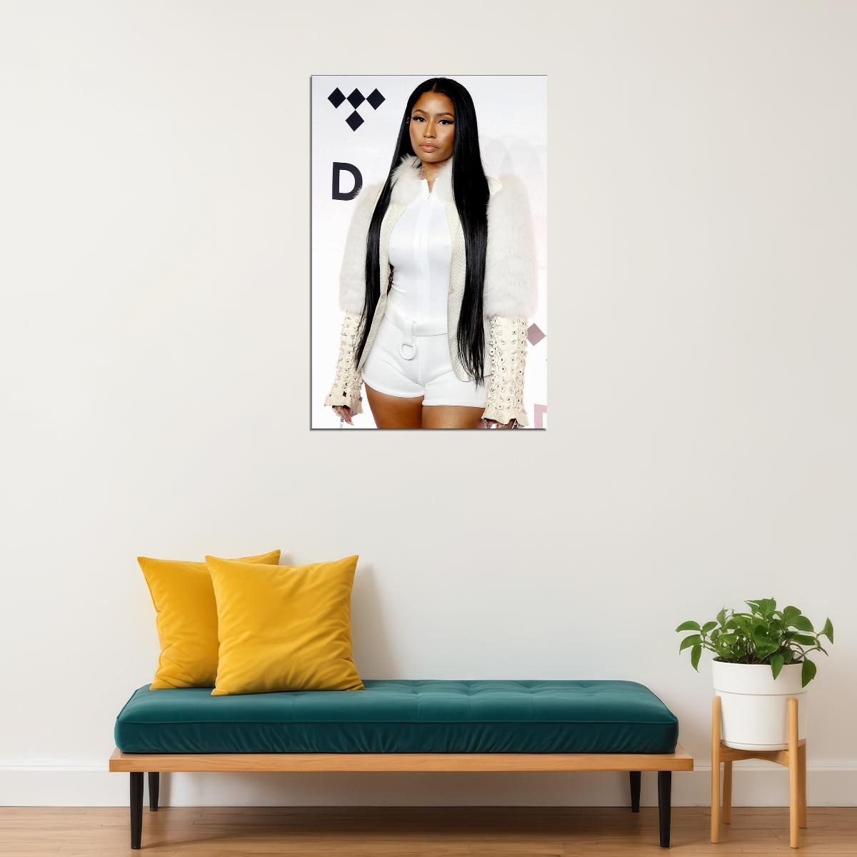 Nicki Minaj Rap Music Star Hip Hop Rapper Poster Wall Art Print Home Wall Decor - xonomax