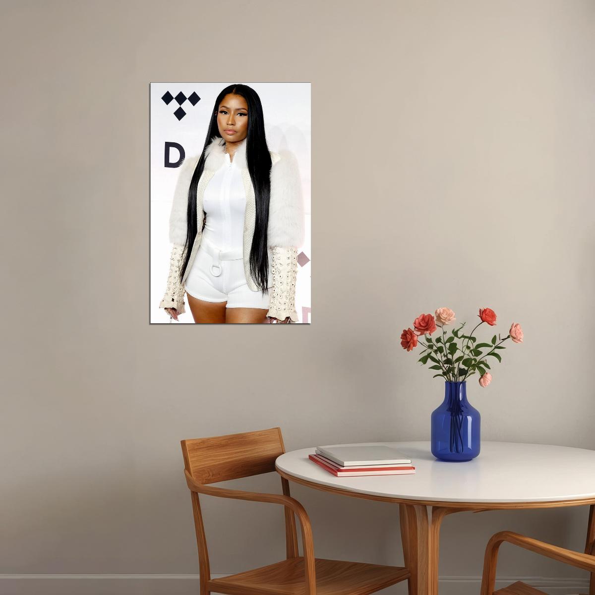 Nicki Minaj Rap Music Star Hip Hop Rapper Poster Wall Art Print Home Wall Decor - xonomax